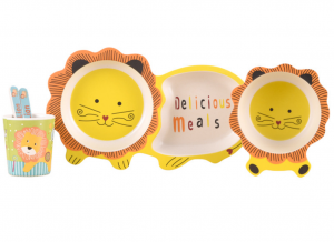 Hot Sale for Wheat Fiber Lunch Box -
 Children Dinner Set Tableware – Long Prosper