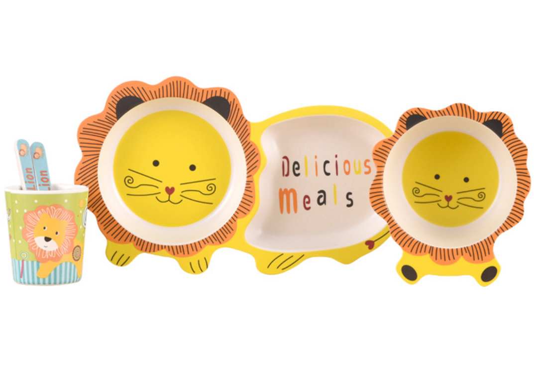 Hot Sale for Wheat Fiber Lunch Box -
 Children Dinner Set Tableware – Long Prosper