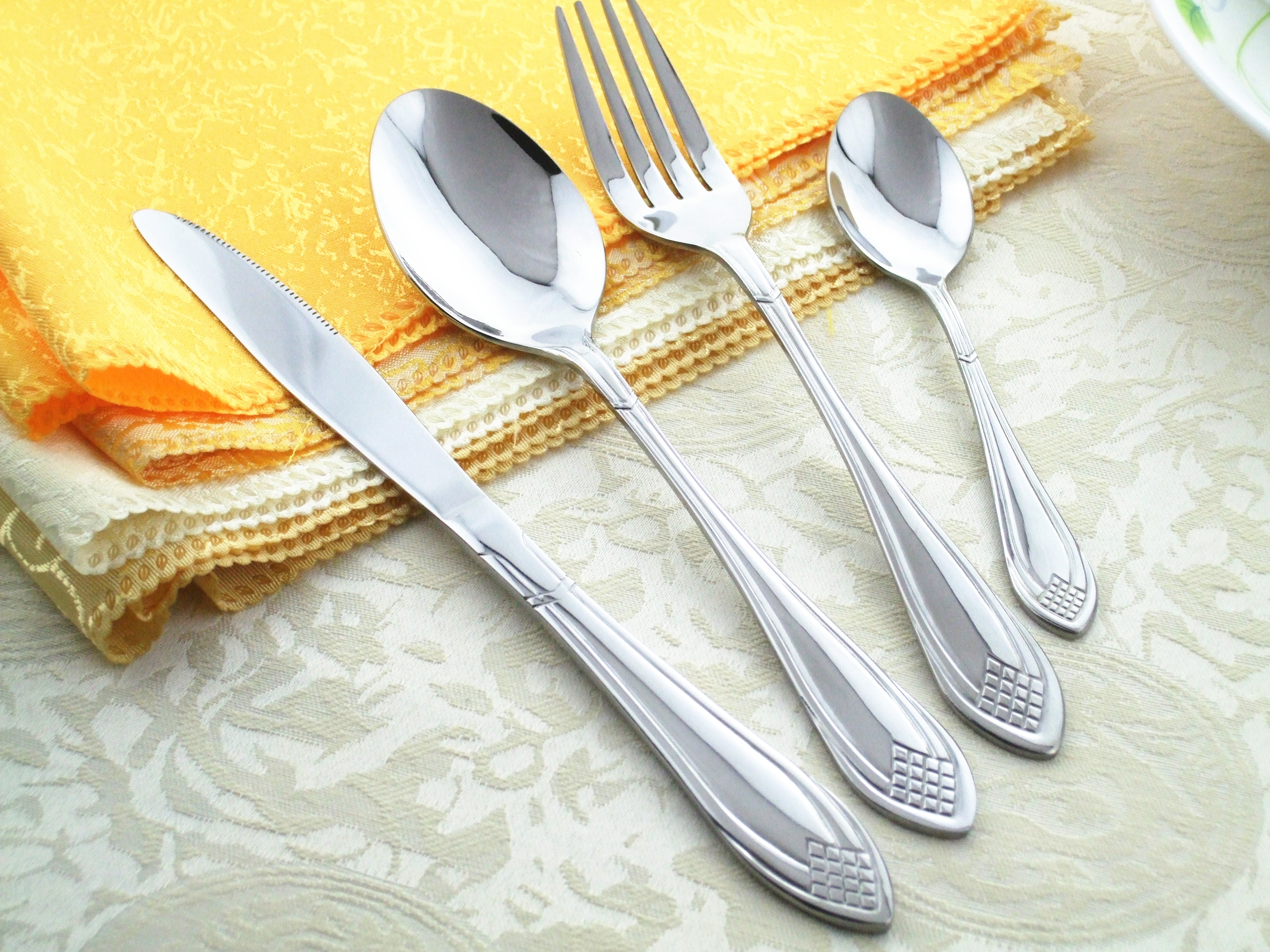 China Manufacturer for Wooden Disposable Tableware Set -
 Stainless Steel Cutlery Set No-CS21 – Long Prosper