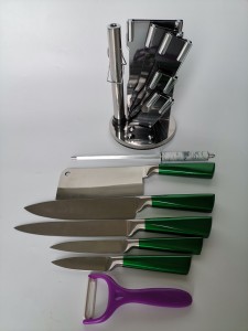 8PCS Stainless Steel Kitchen Knife Set