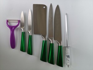 8PCS Stainless Steel Kitchen Knife Set