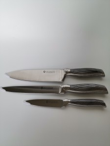 3 PCS Stainless Steel Kitchen Knife Set No. ZL-838