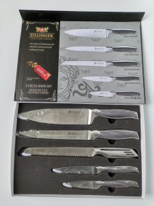 5PCS Stainless Steel Kitchen Knife Set No. ZL-839