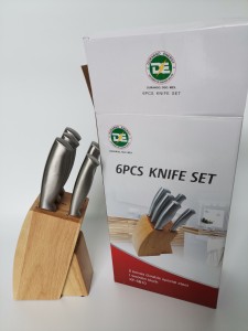 6PCS Stainless Steel Kitchen Knife Set KF-5B10
