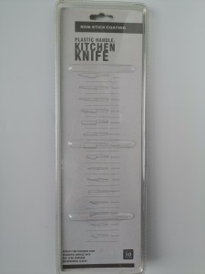 2PCS Kitchen Knife Set With Non-stick Coating