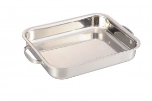 Stainless Steel Tri-ply Rectangular Tray -No.rt001