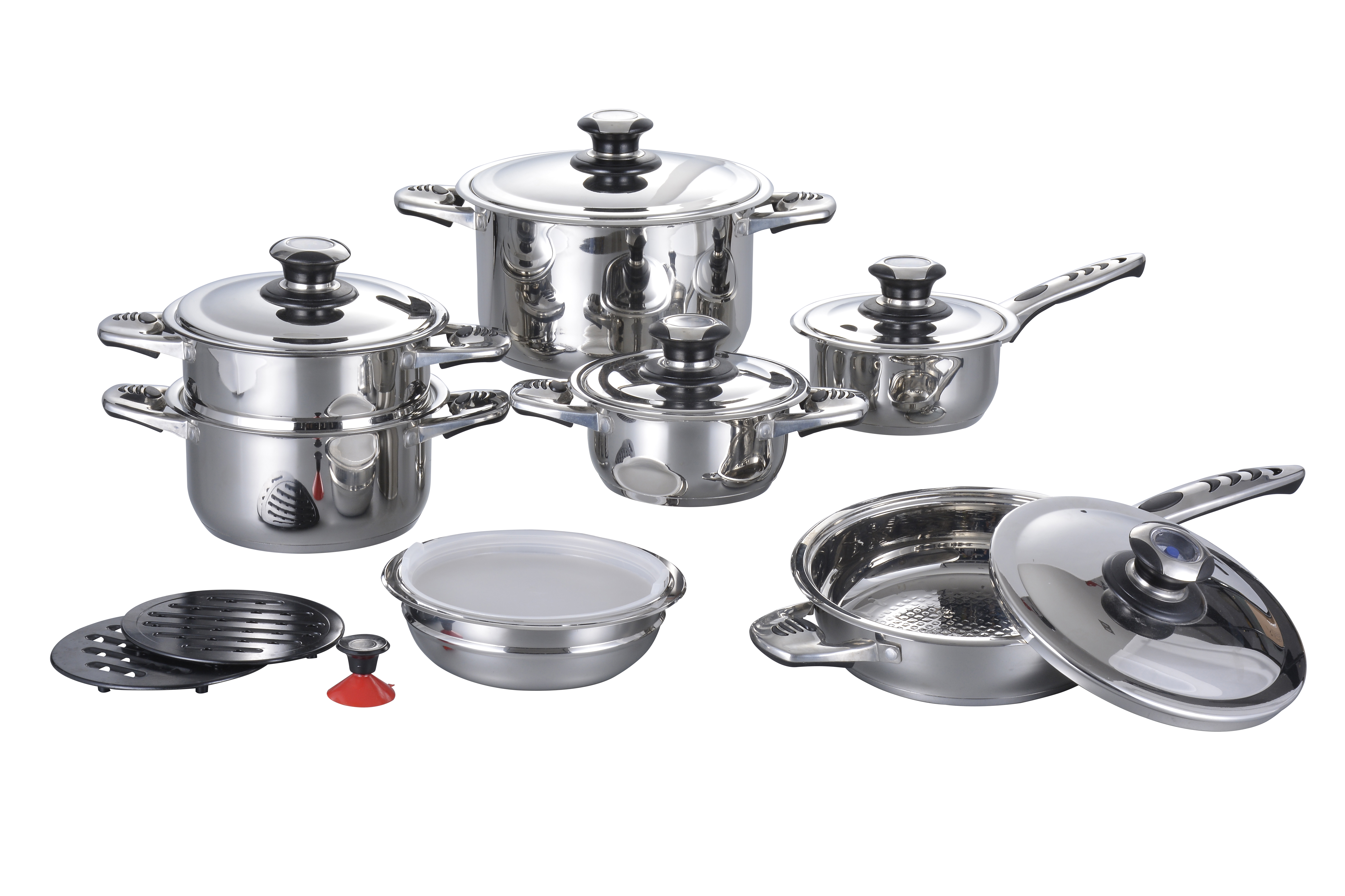 Manufacturing Companies for Electric Home Appliance -
 Stainless Steel Cookware Set-No.cs26 – Long Prosper