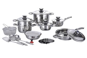 Hot-selling Colorful Cast Iron Cookware -
 Stainless Steel Cookware Set-No.cs25 – Long Prosper