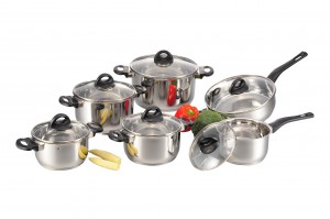Big discounting Stainless Steel Food Container -
 Stainless Steel Cookware Set-No.cs79 – Long Prosper