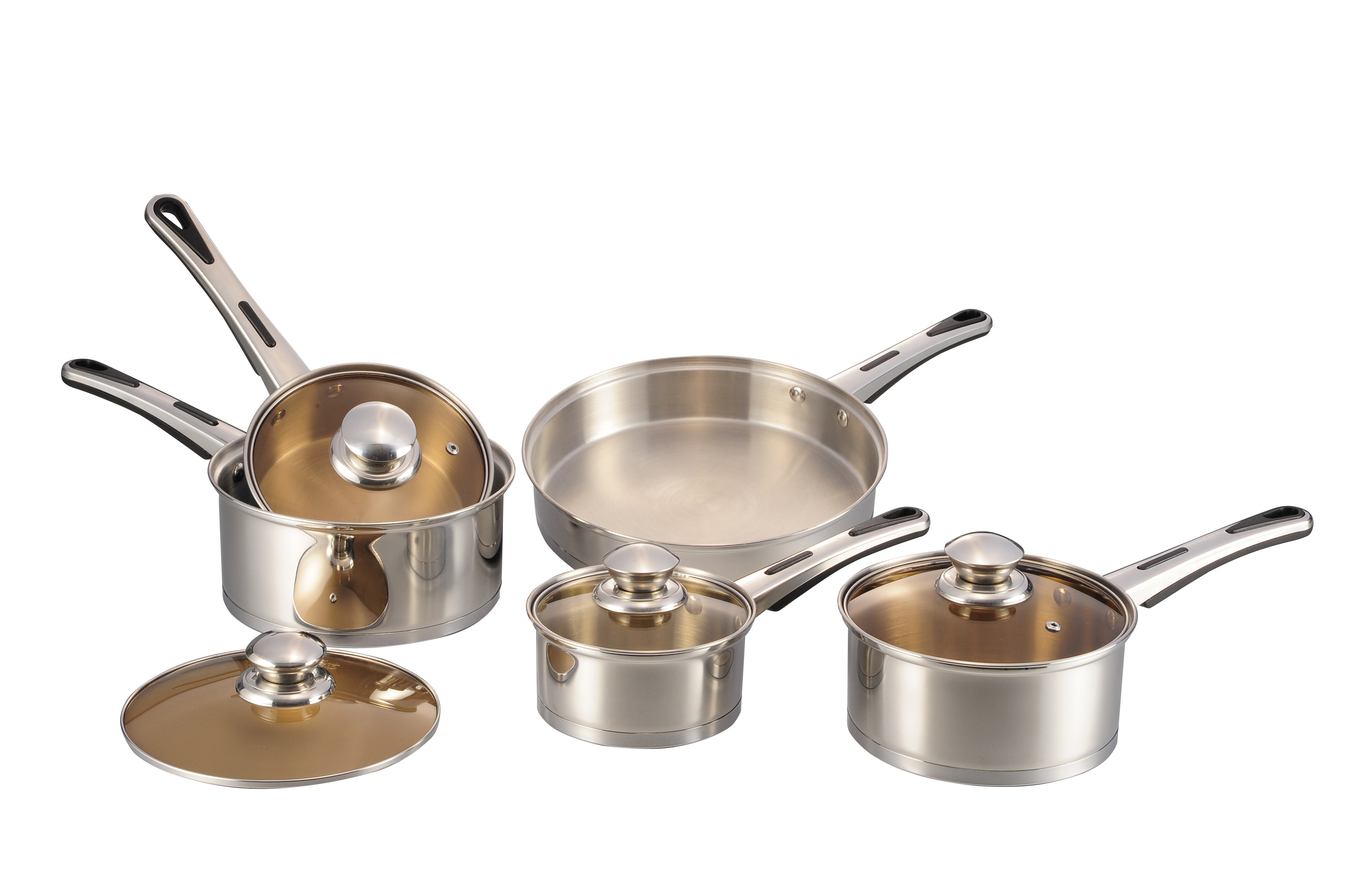 Hot-selling Stainless Steel Cookwares -
 Stainless Steel Cookware Set-No.cs53 – Long Prosper