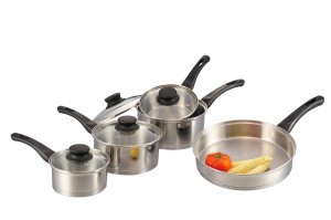 China Gold Supplier for Portable Mini Electric Juicer -
 Stainless Steel Cookware Set-No.cs52 – Long Prosper