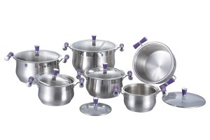 Trending Products Food Processor Commercial -
 Stainless Steel Cookware Set-No.cs63 – Long Prosper