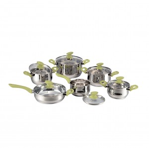 High definition Meat Mincer Machine -
 Stainless Steel Cookware Set-No.cs67 – Long Prosper