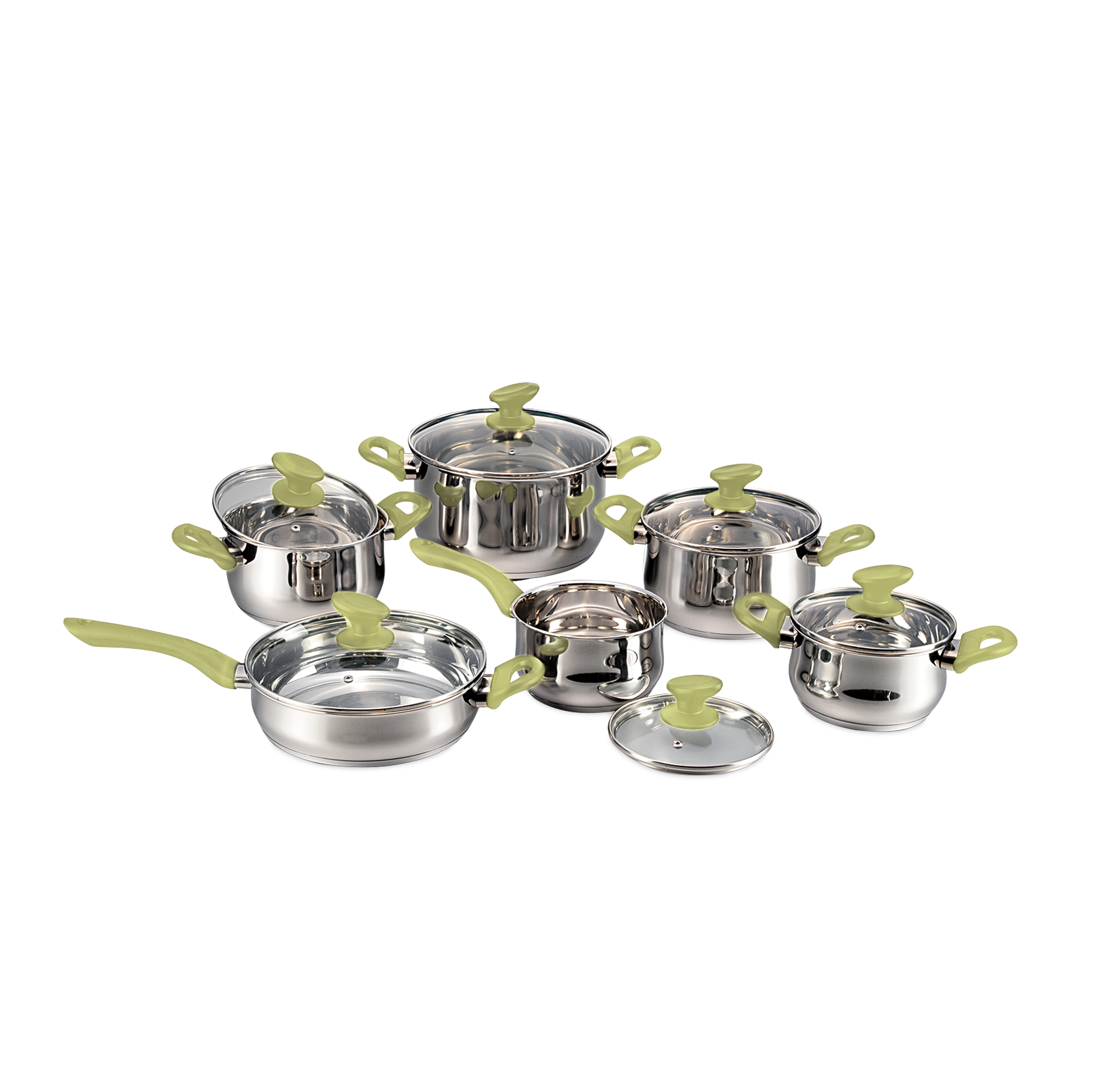 Factory made hot-sale Food Warmer Lunch Box -
 Stainless Steel Cookware Set-No.cs67 – Long Prosper