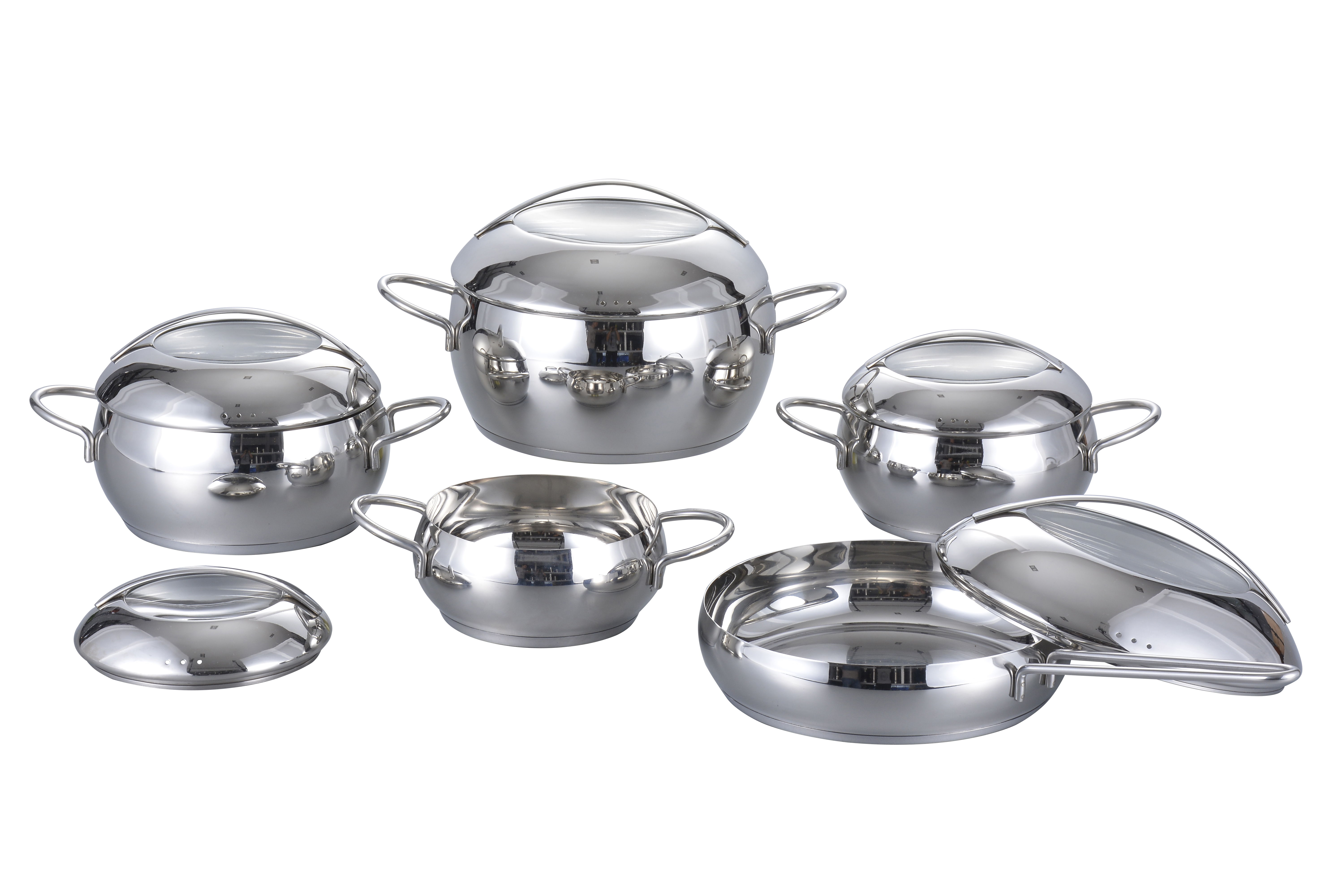 Short Lead Time for Best Juicer Blender -
 Stainless Steel Cookware Set-No.cs64 – Long Prosper