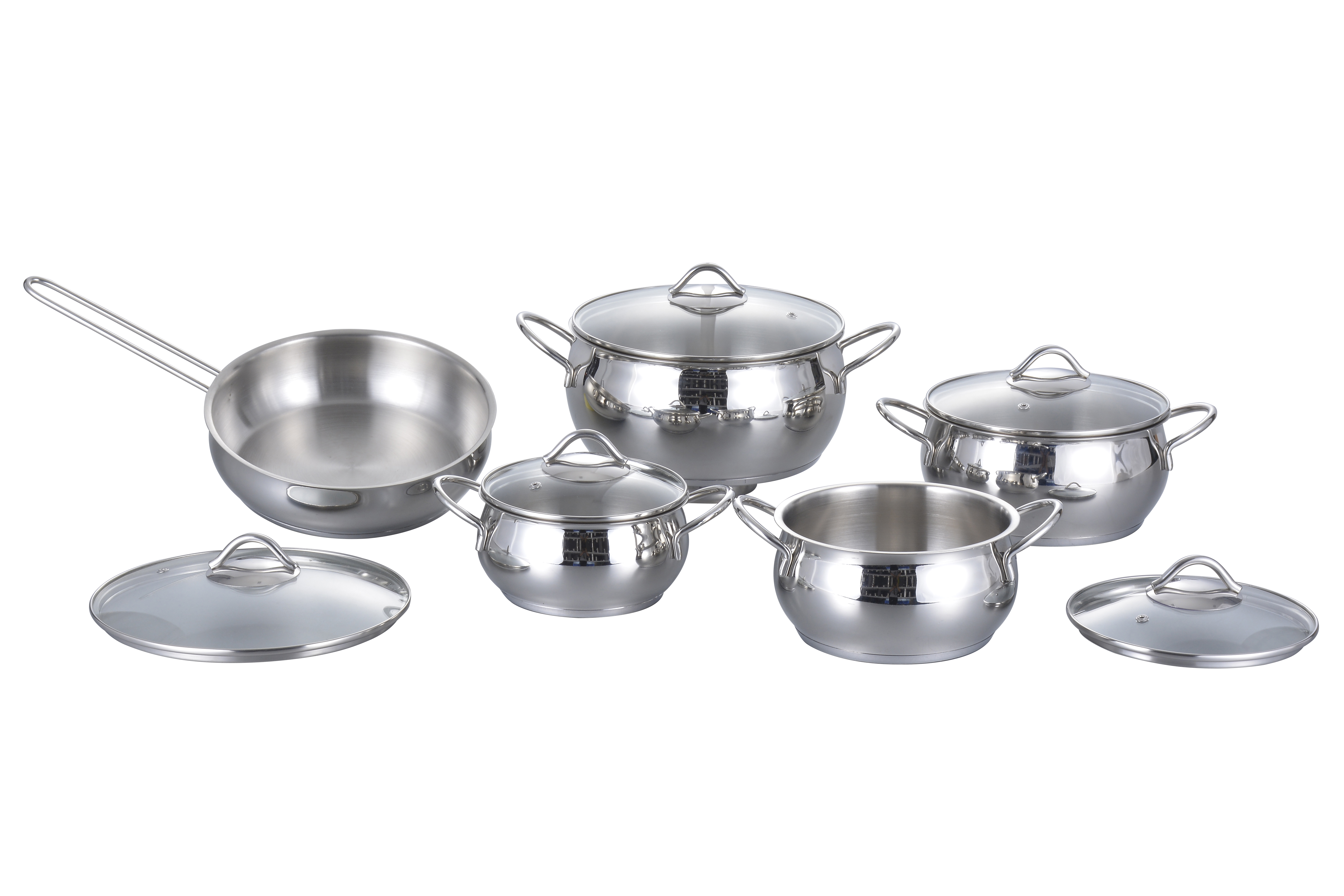 Reasonable price Electric Meat Mincer -
 Stainless Steel Cookware Set-No.cs59 – Long Prosper