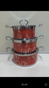 Big Discount Plastic Food Carrier -
 Stainless Steel Cooking Pot-No.CP05-Cookware – Long Prosper