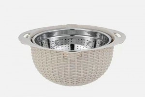 Promotion Price Leaching Drain Basket Fruit Washing Basin Rice Washing Machine Vegetable Basket