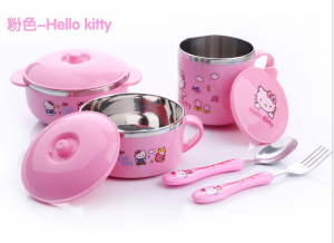 Special Design for Cooking Tools Set -
 Stainless Steel Hello Kitty Dinnerware Set – Long Prosper
