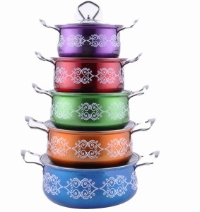 Trending Products Promotional Cooking Pot Set Cookware Set For African Market