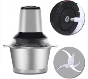 Household Stainless Steel Meat Vegetable Grinder Multifunctional Food Blender