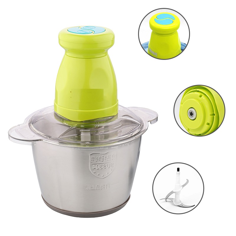 Good User Reputation for Colored Kitchen Utensils -
 304 Stainless Steel Cup Body Food Chopper Mixer No. Bc010 – Long Prosper