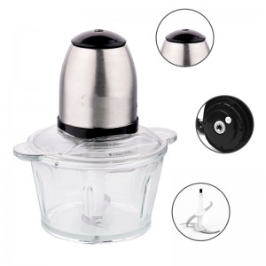 Factory Free sample Electrical Automatic Coffee Maker -
 Multi Purpose Electrical Food Chopper Grinder No. Bc011 – Long Prosper