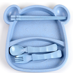 Good quality Industrial Meat Mincer -
 Nature Wheat Straw Children Dinner Set-No.WS05-Dinnerware – Long Prosper