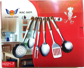 7 PCS stainless steel Cooking tool set  CTK7-B02