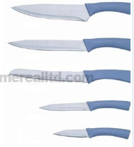 Factory wholesale Flatware Set -
 Stainless Steel Kitchen Knife Set Kns-B005 – Long Prosper