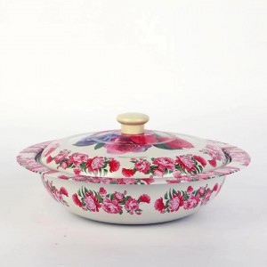 Factory selling Wooden Disposable Tableware Set -
 30CM/32CM European Style Candy Jar Basin With Lid – Long Prosper
