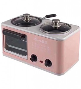 Wholesaler Multifunctional Electric Breakfast Baker Bread Pizza Breakfast Machine