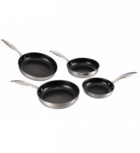 Stainless Steel Cooking Fry Pan Set-No.cp036