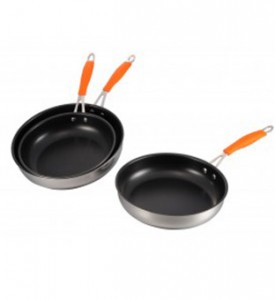 Stainless Steel Cooking Fry Pan Set-No.cp031