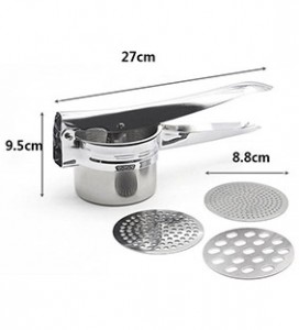 Factory Direct Sales 3 in 1 Stainless Steel Potato Presser Manual Juicer Creative Kitchen Small Tools