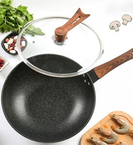 Wholesale Korean Cooking Fume Free Non-stick Medical Stone Pan Maifanshi Cooking pot