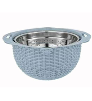 China Gold Supplier for Bamboo Kitchen Utensils -
 Promotion Price Leaching Drain Basket Fruit Washing Basin Rice Washing Machine Vegetable Basket – Long Prosper