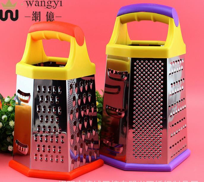 Six Sides Stainless Steel Vetagetable Grater Chopper No. G020