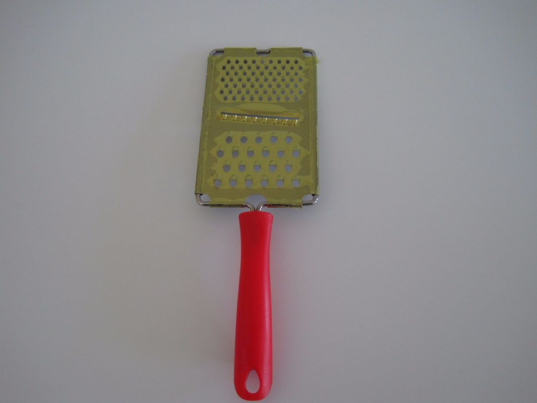 Plastic Vegetable Grater with Stainless Steel Parts No. G014