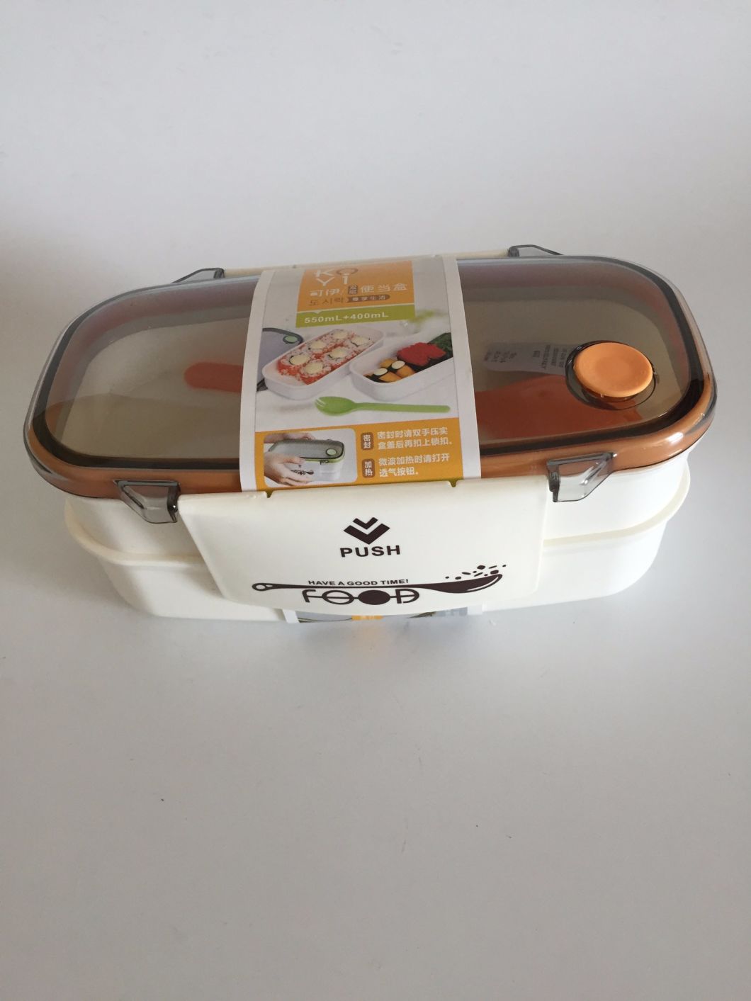Stainless Steel Food Box Carrier with Hand Xg-008