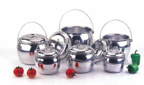 Stainless Steel Cookware Set Cooking Pot Casserole Frying Pan S109