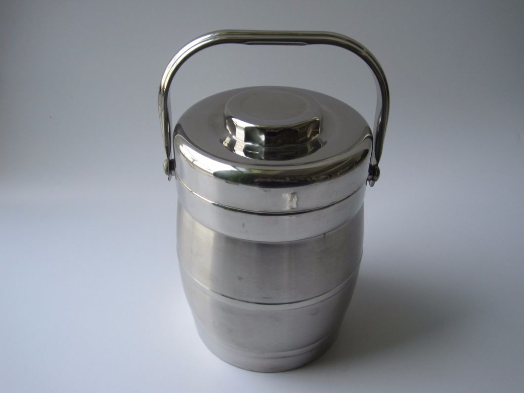 Stainless Steel Food Box Carrier Hand Pan HP-1014b