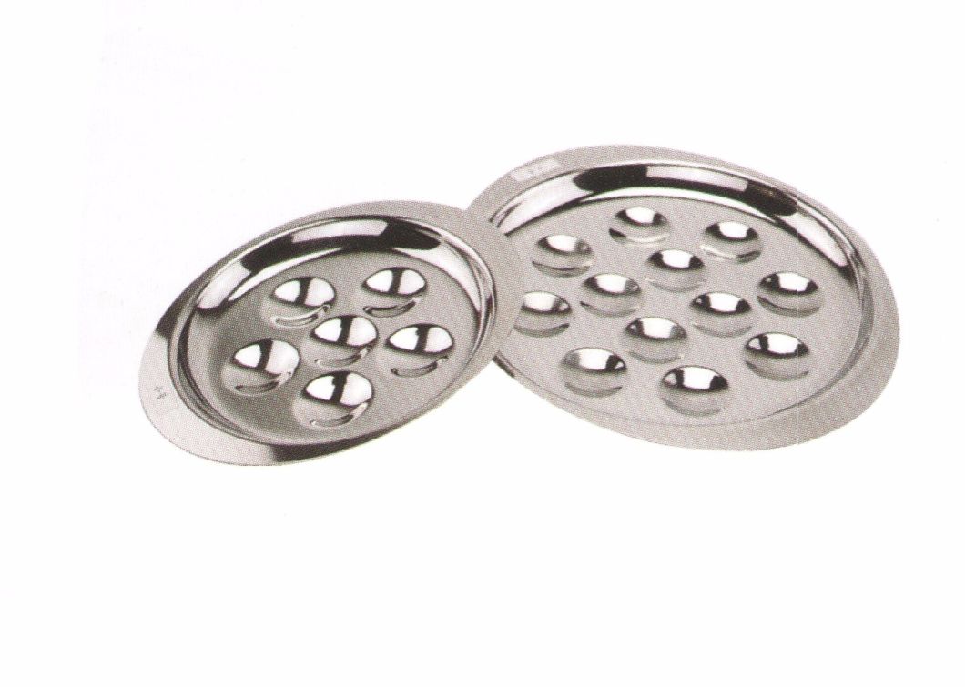 Household Stainless Steel Steamed Egg Plate Sp049