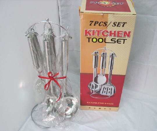 Stainless Steel Kitchen Cooking Tools Sets with Holder Ckt-Sb04