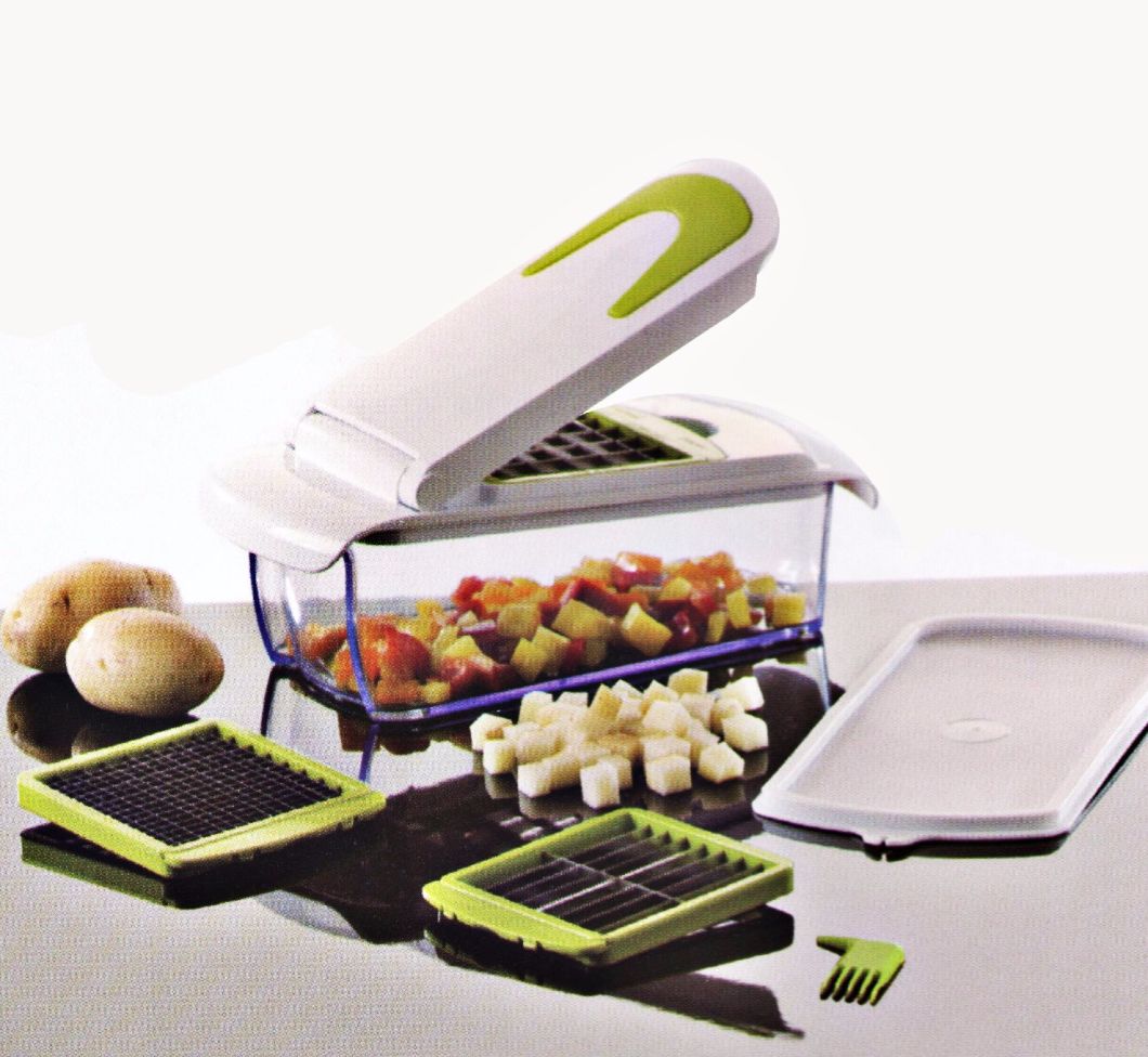 3 in 1 Home Appliance Plastic Vegetable Cutting Food Chopper Dice and Slice Machine Cg073