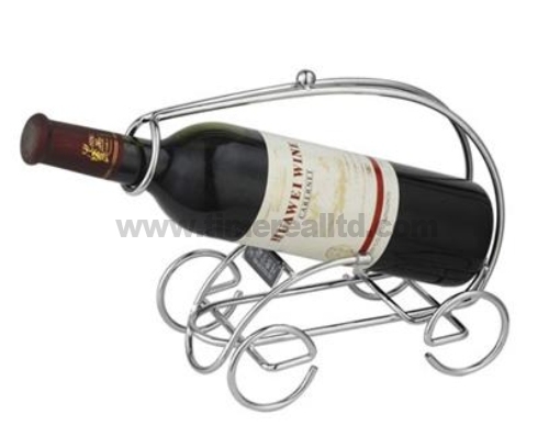 Iron Wine Stand Rack with Plating No. Wr004