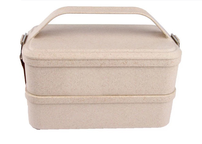 Gift Nature Husk Fiber Lunch Box Set No. Gd001