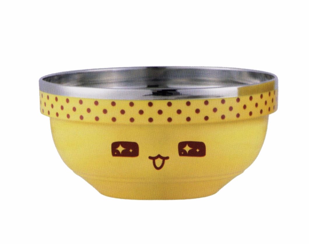 Stainless Steel Children Lunch Bowl Scb008