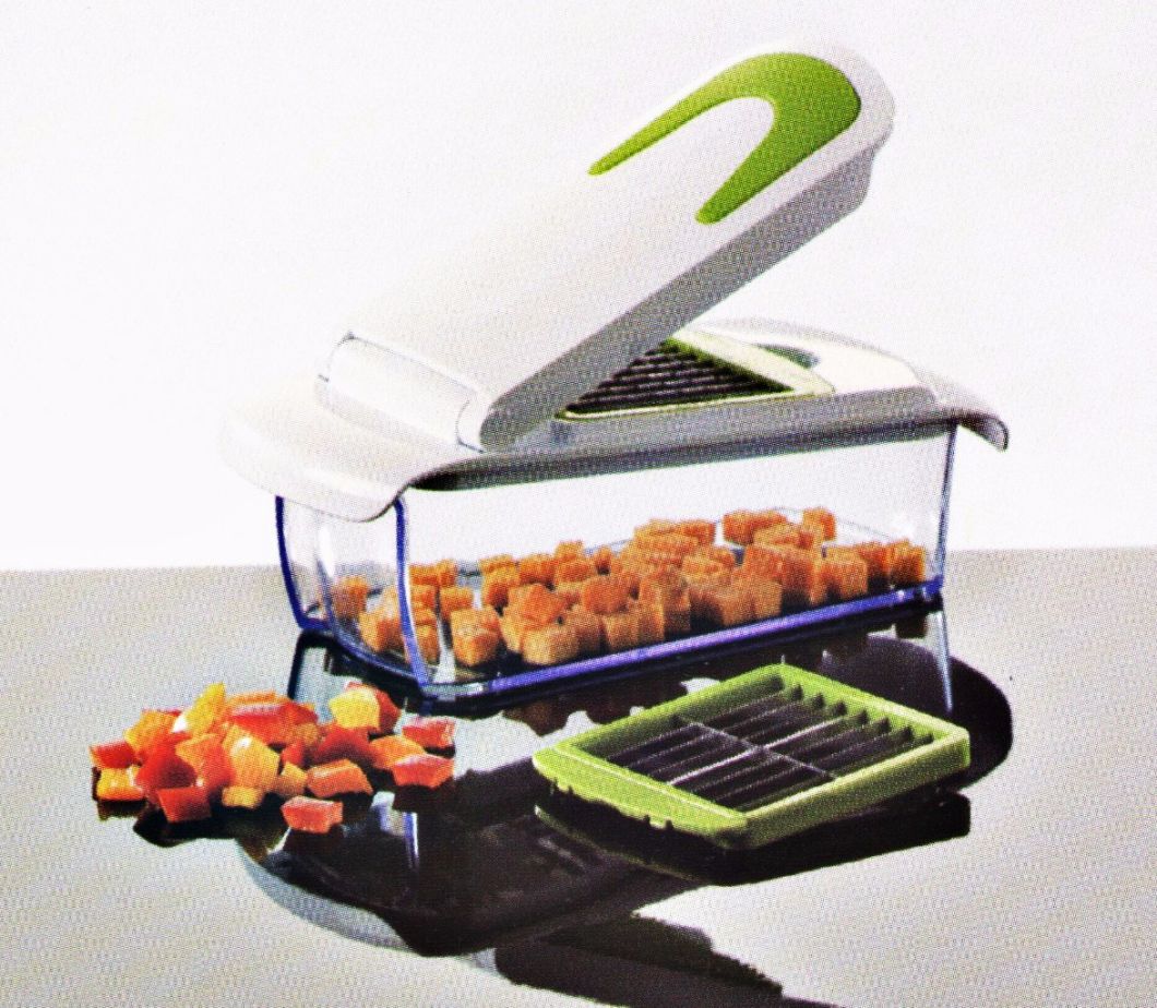 2 in 1 Home Appliance Plastic Food Processor Food Chopper Cutting Machine Set Cg060