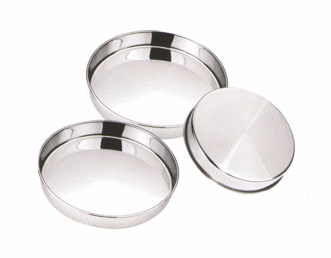 Stainless Steel Kitchenware Oval Tray in Round Design Sp012